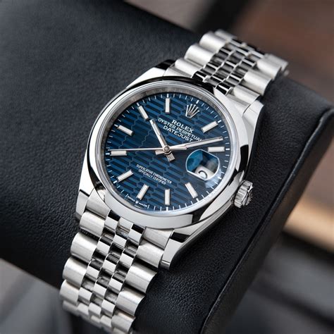 rolex datejust 36 blue dial joma|Rolex Datejust 36 blue motif.